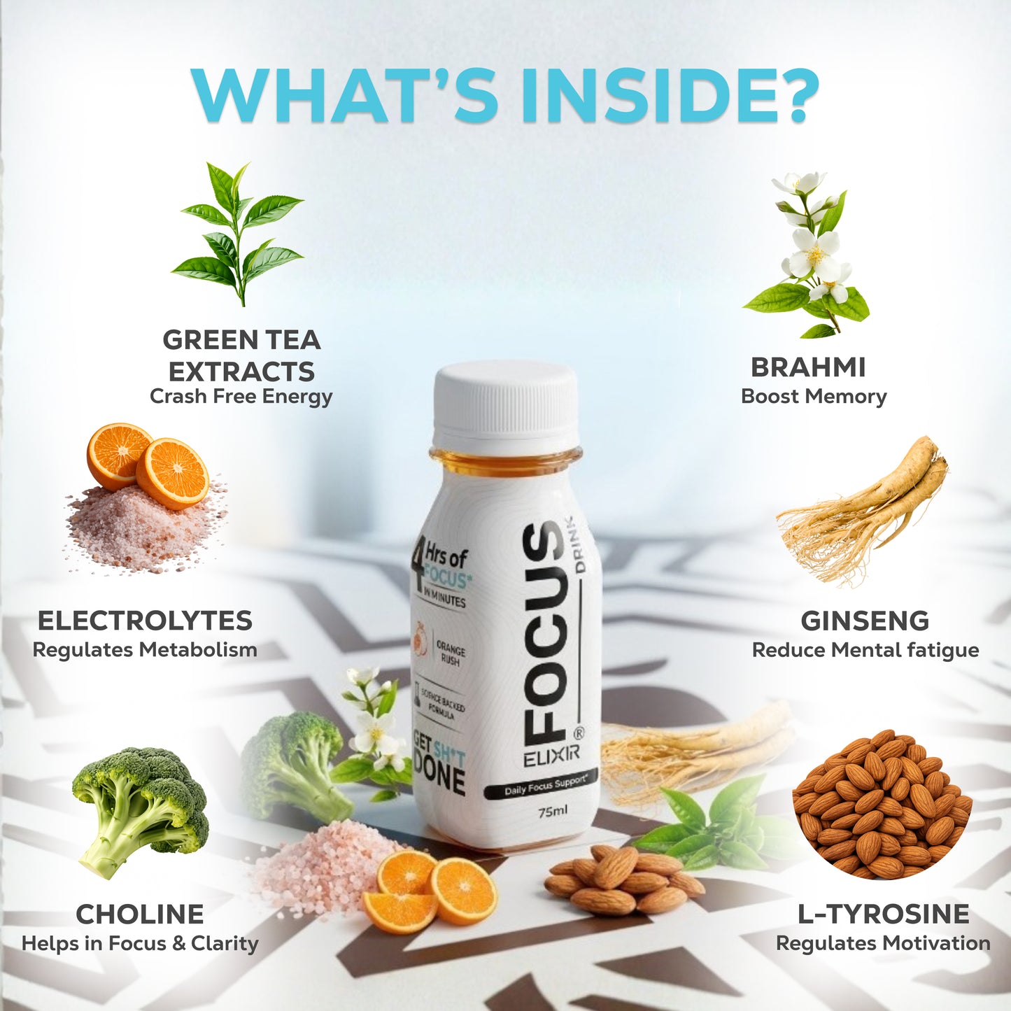 Focus Elixir - Focus in a bottle